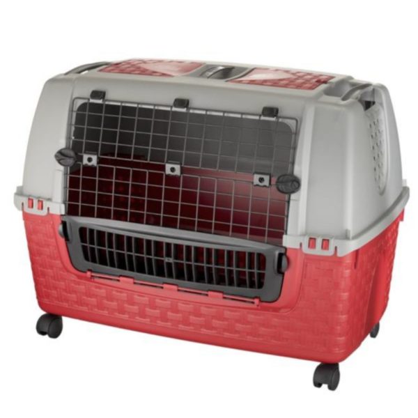 Bama Pet Trasportino Easy Tour con Ruote Bordeaux