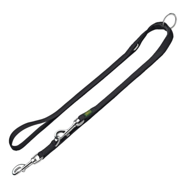 Hunter Guinzaglio Extra Long in Nylon per Cani 20/300 - Nero