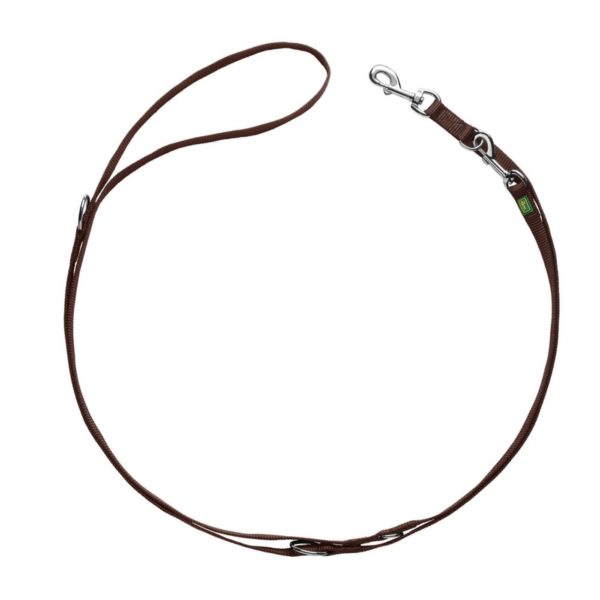 Hunter Guinzaglio Extra Long in Nylon per Cani 20/300 - Marrone