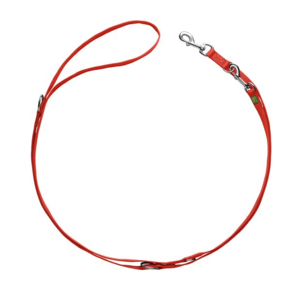 Hunter Guinzaglio Extra Long in Nylon per Cani 20/300 - Rosso