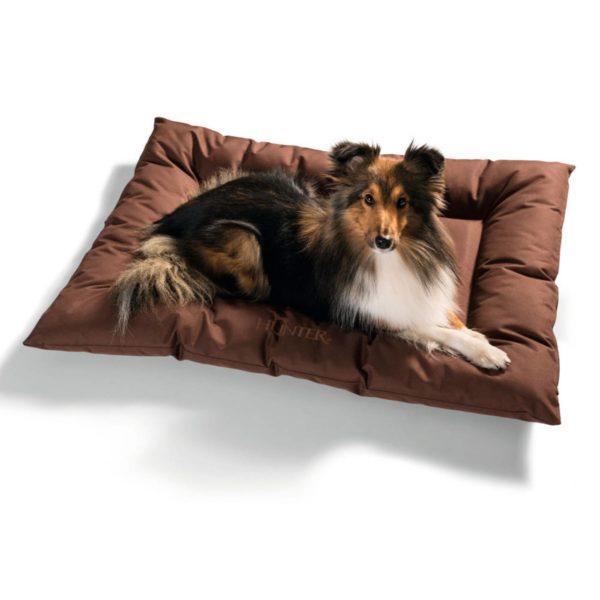 Hunter Cuscino Letto Gent per Cani Marrone 80x60cm