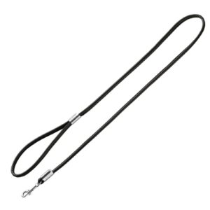 HUNTER GUINZAGLIO MODERN ART ROUND & SOFT PETIT NERO