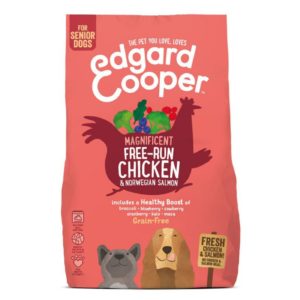 Edgard & Cooper Pollo e Salmone Grain Free per Cani Senior