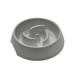 Hunter Ciotola Anti-Ingozzamento 900ml in Melamina Grigia