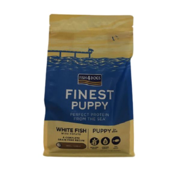 Puppy Small Pesce Bianco Fish4Dogs 1,5kg