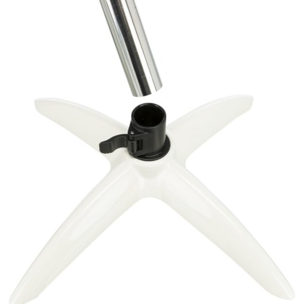 Trixie Bar Alzaciotole per Cani in Melamina/Acciaio Inox 2x1,6L/d.21cm - Montaggio base