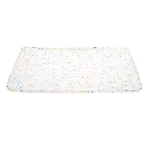 Ferribiella Tappetino Sottociotole Confetti in Silicone 42x30x1cm