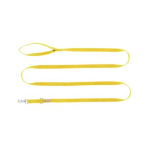 Haqihana Guinzaglio in Nylon Yellow - Misura 1,5mt