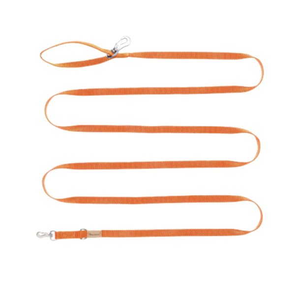 Haqihana Guinzaglio in Nylon Carrot - Misura 3mt-20mm