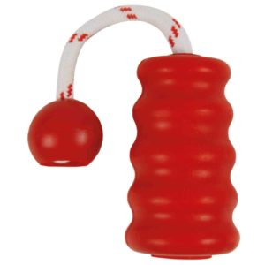 Trixie Dog Activity Gioco Aqua Toy Mot®-Fun 9cm/22cm per Cani Galleggiante Colori Assortiti - Colore rosso