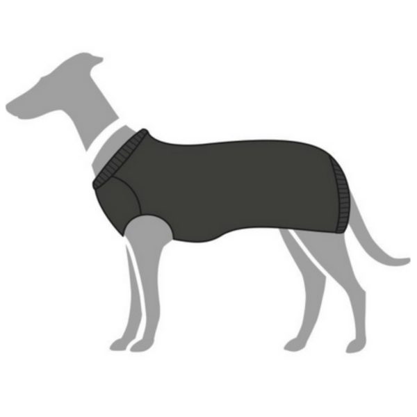 Hunter Maglioncino Pullover per Cani MALMÖ Antracite - Vestibilità