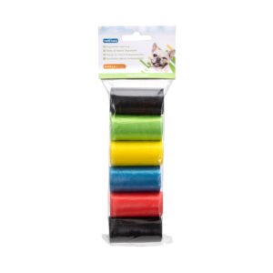 Sacchetti Igienici Degradabili 6 Rotoli Colorati