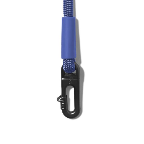 Zee.Dog Guinzaglio Mani Libere Deep Blue per Cani - Gancio in metallo