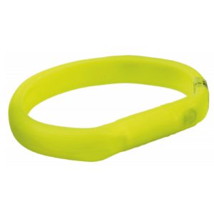 Flexi Collare Luminoso Anello Flash Usb Verde