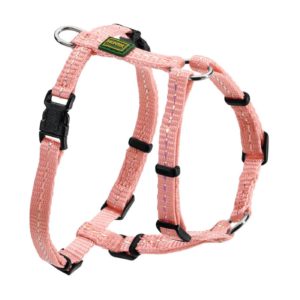 Hunter Pettorina Tripoli in Nylon per Cani Rosa