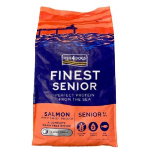 Fish4Dogs Finest Senior Salmone LARGE con Salmone per Cani Anziani 12 Kg