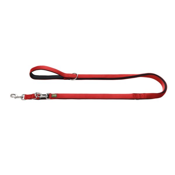 Hunter Guinzaglio regolabile Neoprene Rosso/Nero 20/300cm - Panoramica