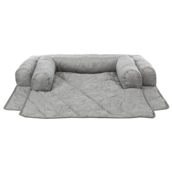 Trixie Divano con Coperta Grigio per Animali - Misura 70x90cm e 90x90cm