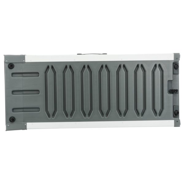 Trixie Rampa Telescopica 43x100-180cm Grigia - Lato sotto chiuso