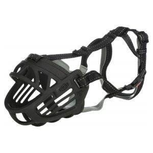 Trixie Museruola Flex Muzzle in Gomma per Cani