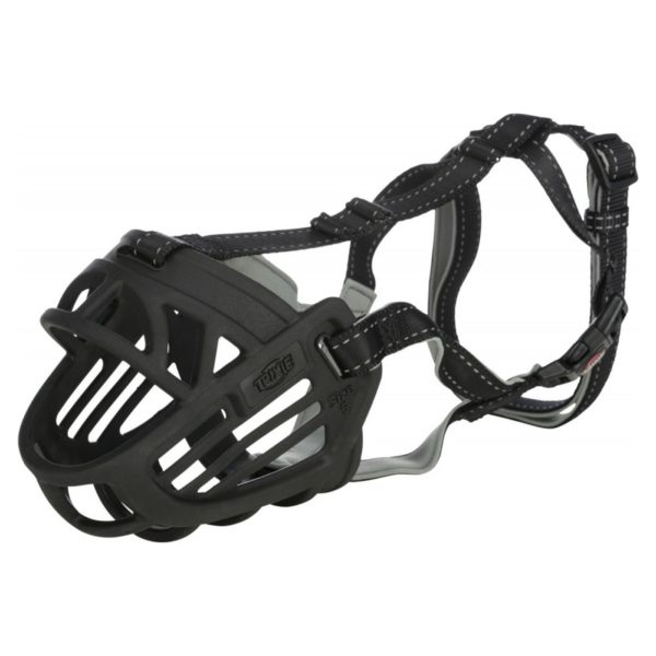 Trixie Museruola Flex Muzzle in Gomma per Cani