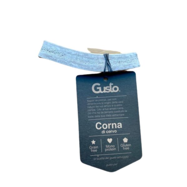 Gusto Corna di Cervo Aperte per Cani - Taglia XS
