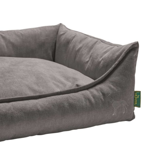 Hunter Sofa Eiby Divano per Cani Grigio - Bordo robusto