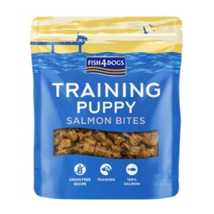 Fish4Dogs Snack Training Puppy Salmon Bites 80g