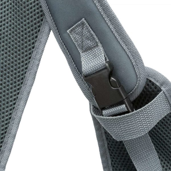 Trixie Borsa Frontale Tracolla Sling Grigio/Azzurra per Cani Max 5kg di Peso - Fibbia di regolazione