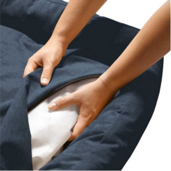 Hunter Sofa Eiby Divano per Cani Blu - Imbottitura removibile