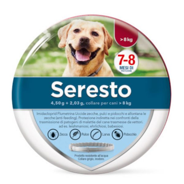 Seresto Collare Antiparassitario per Cani - Taglia oltre 8kg