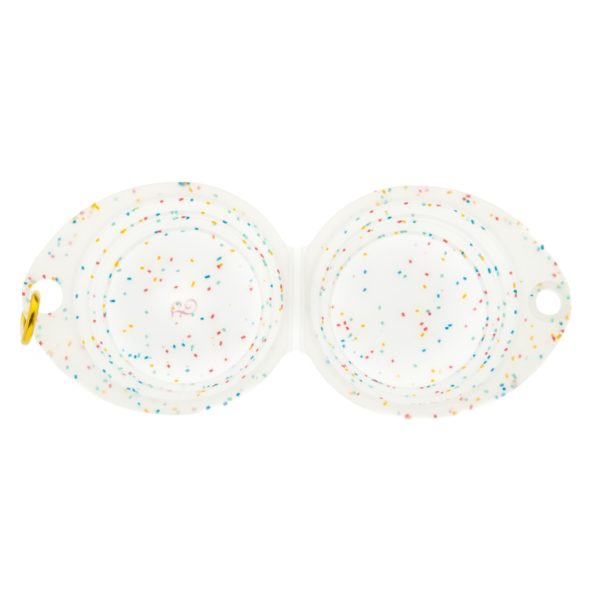 Ferribiella Ciotola Confetti Doppia Pieghevole in Silicone da Viaggio per Animali 2x210ml - Panoramica