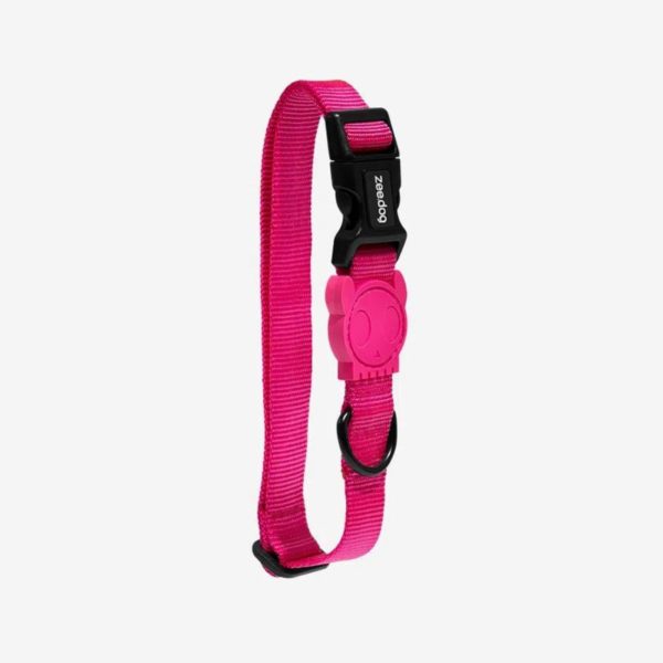 Zee.Dog Collare Regolabile Pink Led per Cani