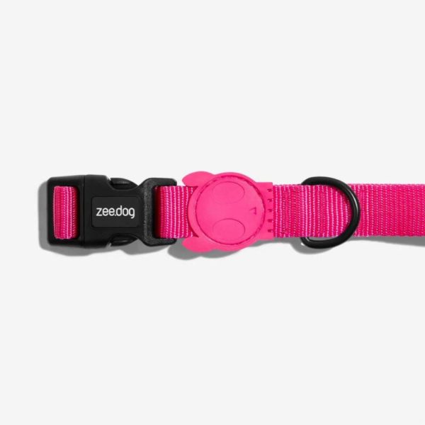 Zee.Dog Collare Regolabile Pink Led per Cani - Panoramica