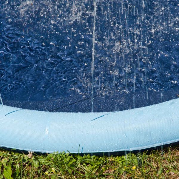 Ferribiella Piscina Splash Pool ø150cm Gioco d'Acqua per Cani - Facile utilizzo