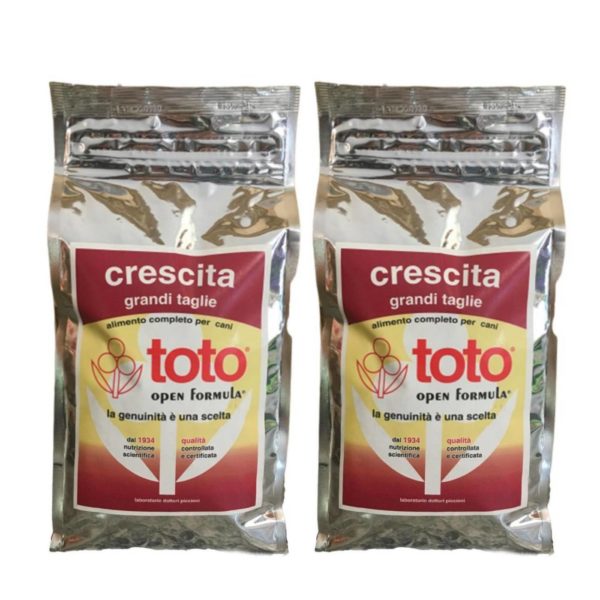 Toto Open Formula Crescita Grandi Taglie PROMO 2x12Kg