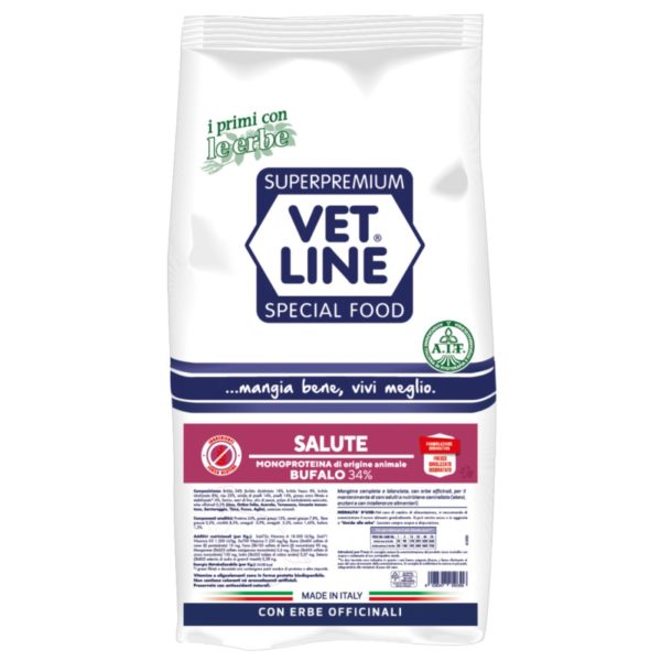 Vet Line Linea Salute Bufalo per Cani Adulti VetLine