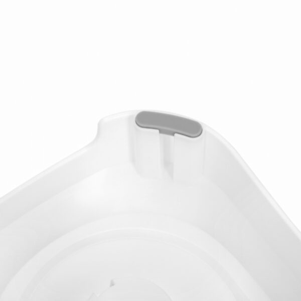 Ciotole Doppie Trasparenti in Plastica per Animali - Piedini antiscivolo