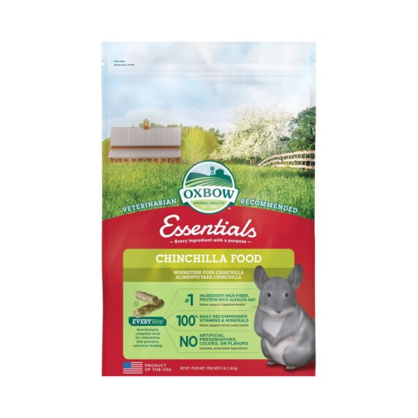 Oxbow Essential Chinchilla Food 1,36Kg
