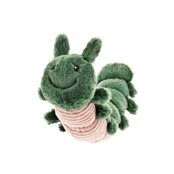 Ferribiella Peluche Bruco 35,5x24x9cm - Stimola l'udito del cane
