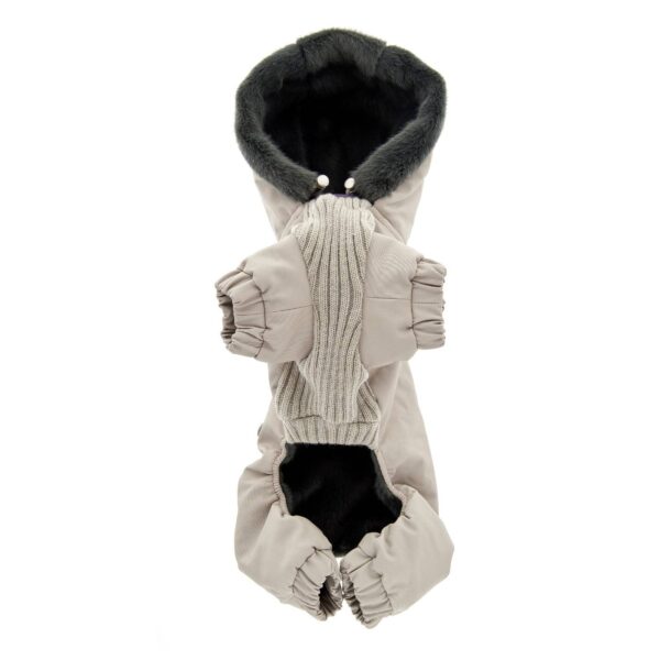 Ferribiella Cappotto Neve Grigio per Cani - Lato inferiore