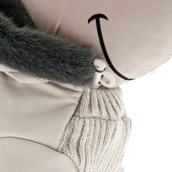 Ferribiella Cappotto Neve Grigio per Cani - Confortevole
