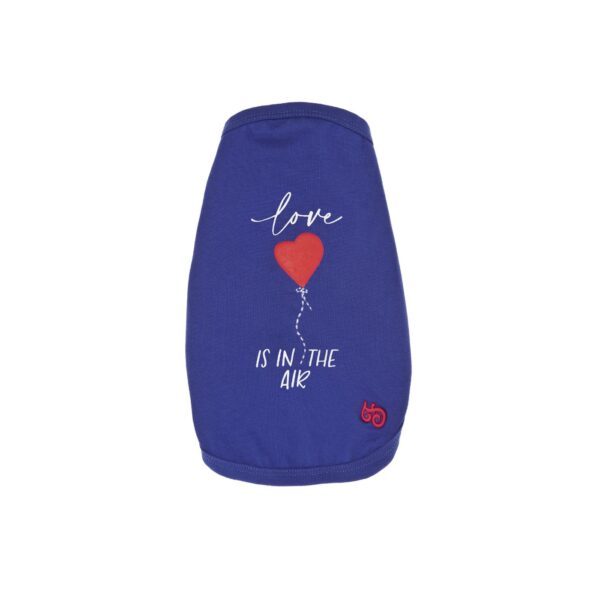 Ferribiella T-Shirt Maglietta Love per Cani - Lato superiore