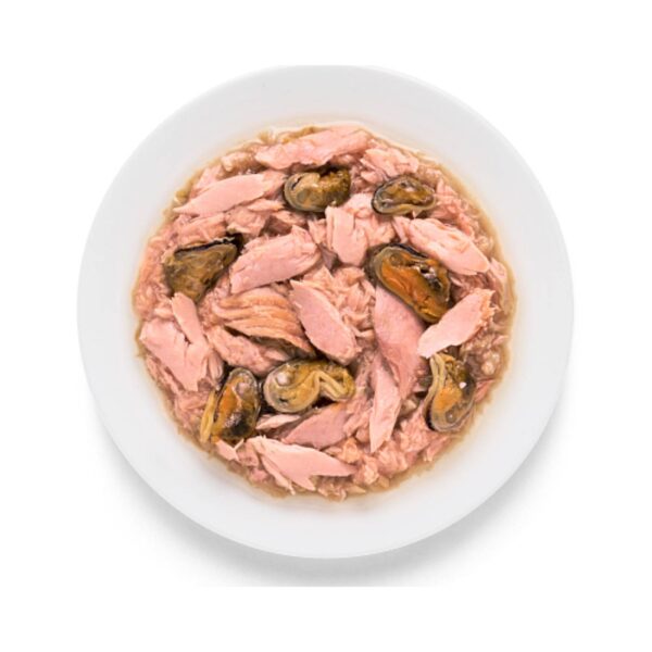 Grandorf Alimento Umido per Gatti Filetti di Tonno e Cozze 70g - Prodotto