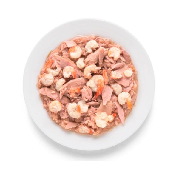 Grandorf Alimento Umido per Gatti Filetti di Tonno e Gamberetti 70g - Prodotto