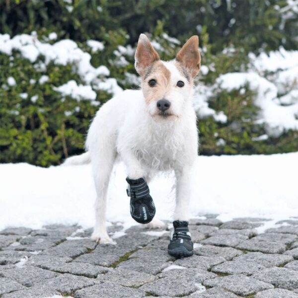 Trixie Walker Active Scarpette Protettive Zampe per Cani - Tenuta antiscivolo grazie alla suola in robusta gomma (PVC)