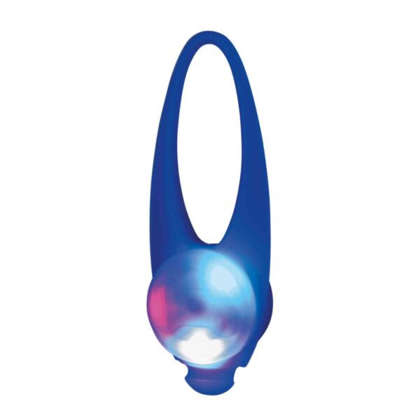 Trixie Flasher in Silicone Luce per Collare per Cani ø2,4x8cm - Acceso