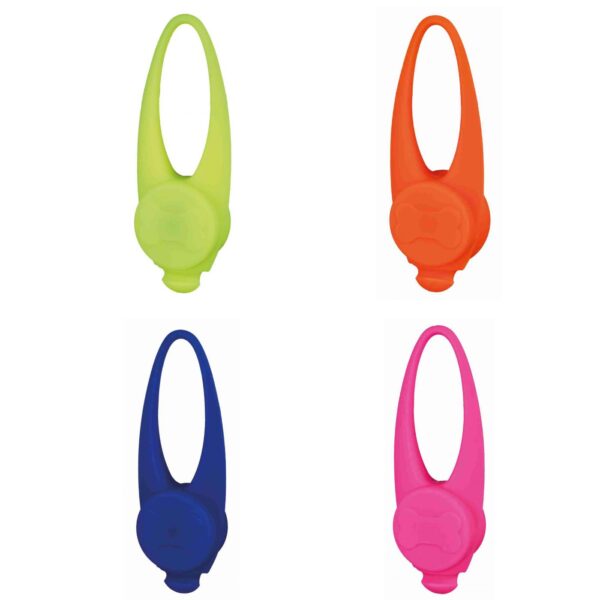 Trixie Flasher in Silicone Luce per Collare per Cani ø2,4x8cm