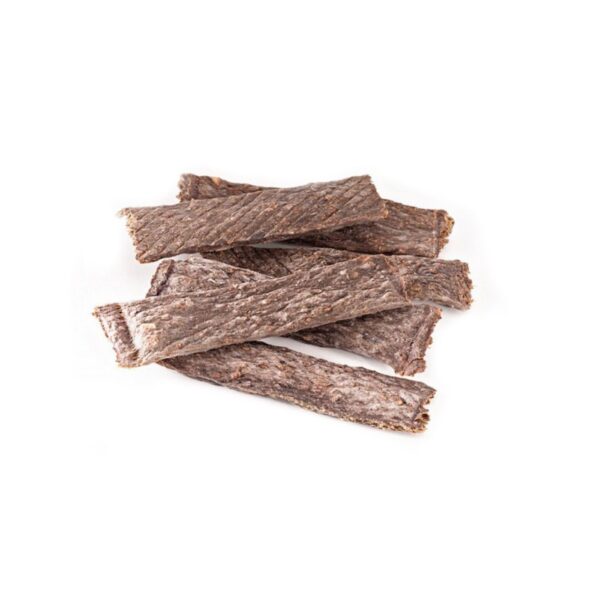 Gusto Strisce di Carne Essiccata di Capra 100g Snack per Cani