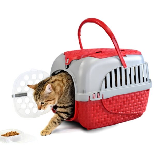 Bama Pet Trasportino Tour Bordeaux per Gatti e Cani di Piccola Taglia - Comodo per gatti